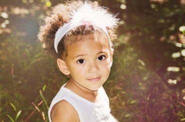 Time Flies little girl