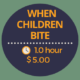 When children bite