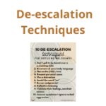 De-escalation Techniques