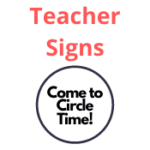 Teacher Signs