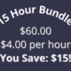 15 hour course bundle