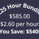 225 hour course bundle