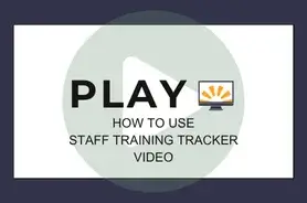 How to use Staff Training Tracker Video
